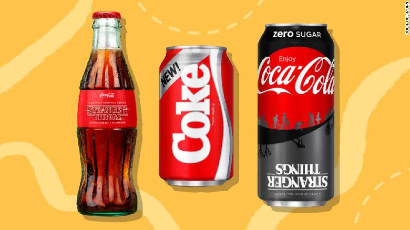 Coca-Cola brengt speciaal voor 'Stranger Things' geflopt drankje weer uit