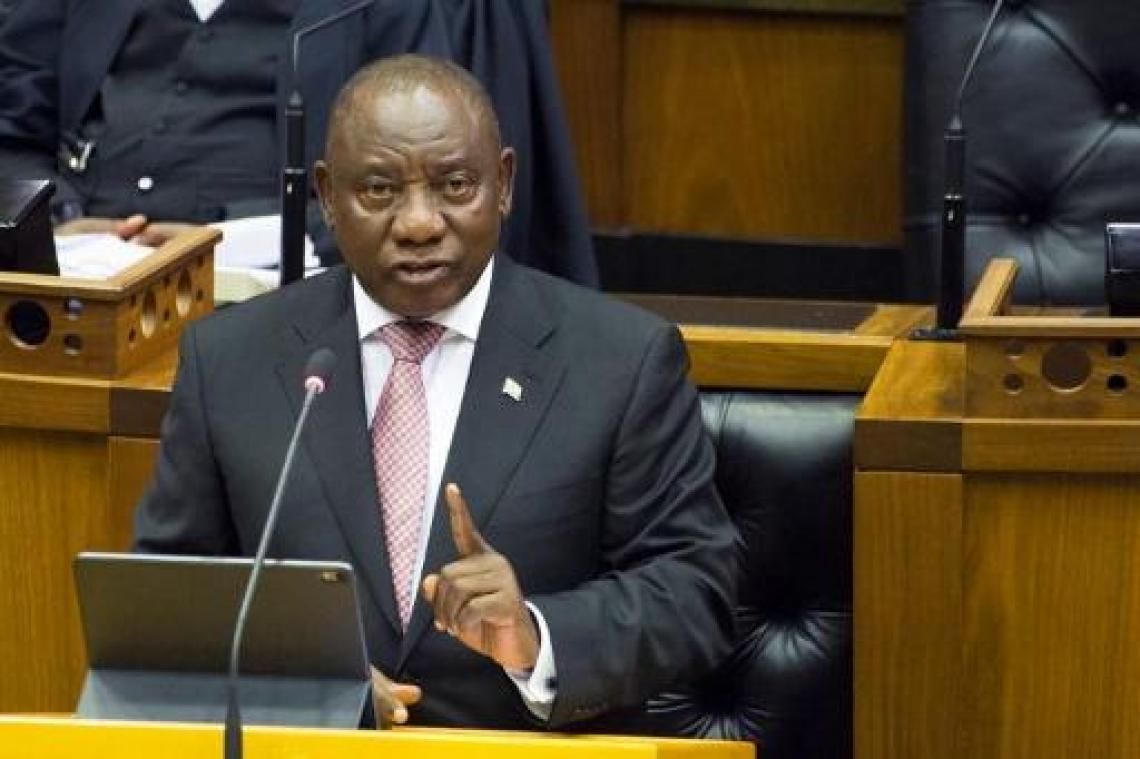 Cyril Ramaphosa herverkozen tot president van Zuid-Afrika
