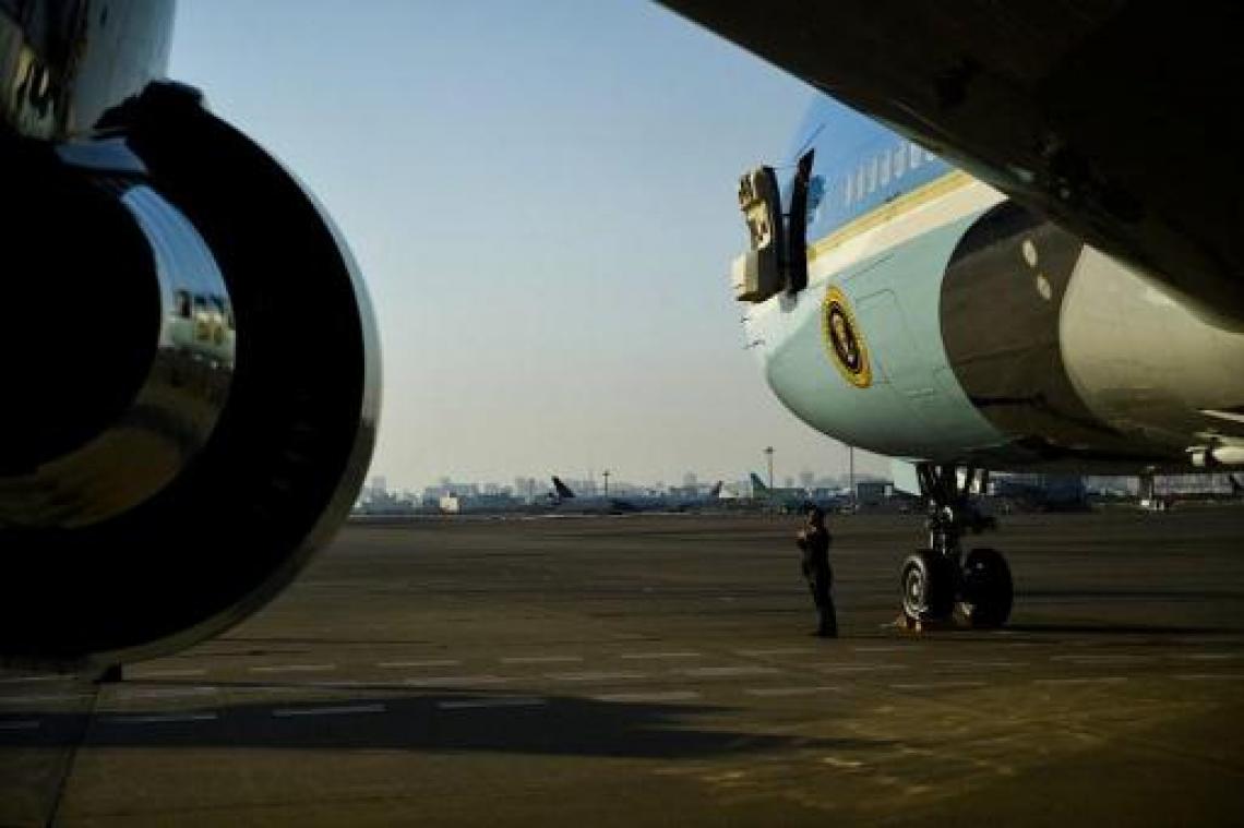 Donald Trump in Japan aangekomen voor staatsbezoek