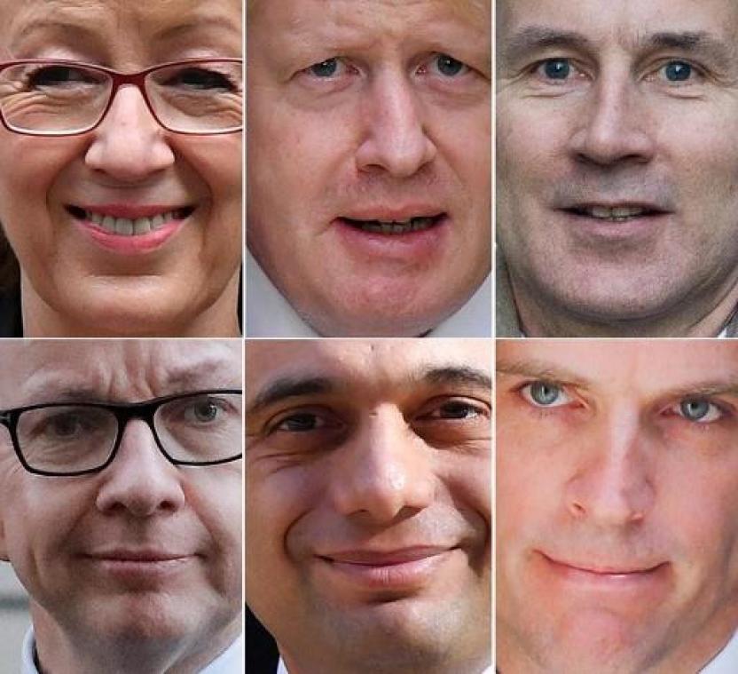 Kandidaten opvolging May clashen al over brexit
