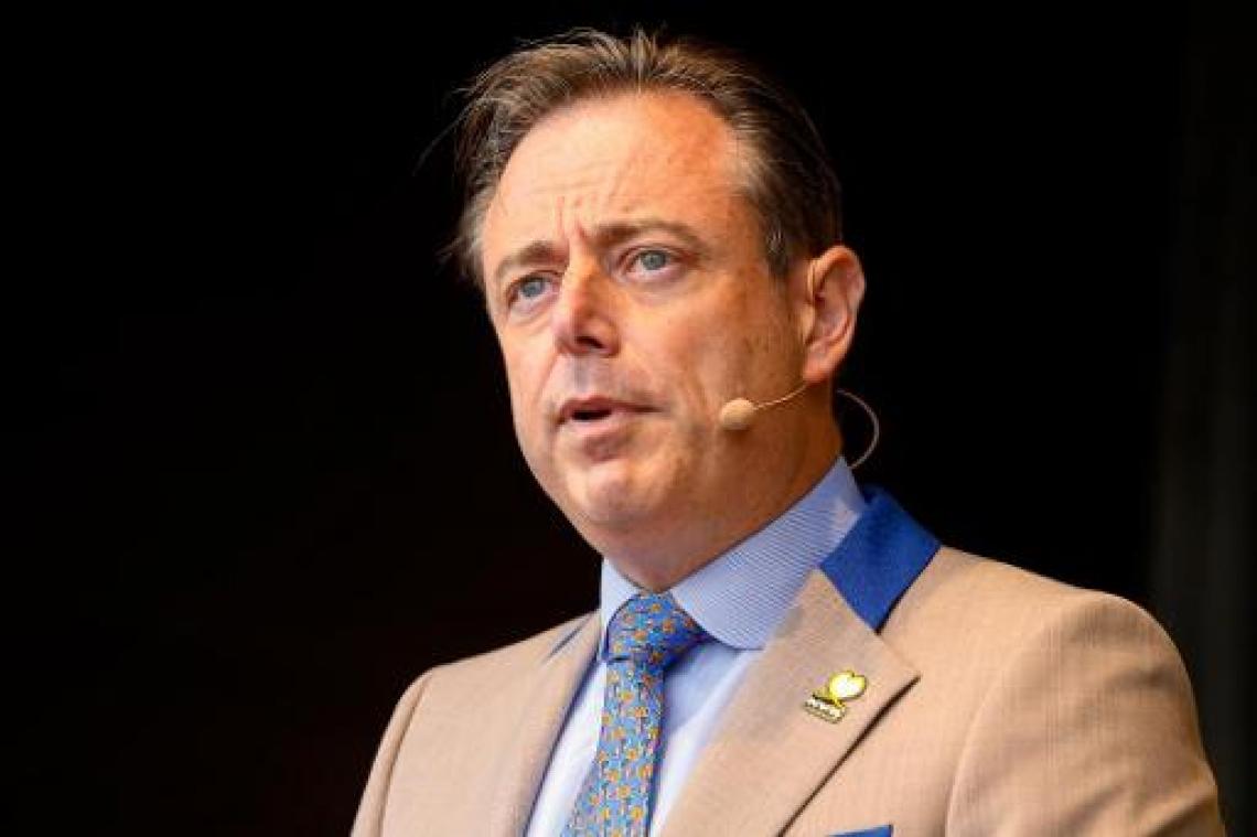 De Wever waarschuwt opnieuw voor "rood-groene dominantie vanuit Wallonië"