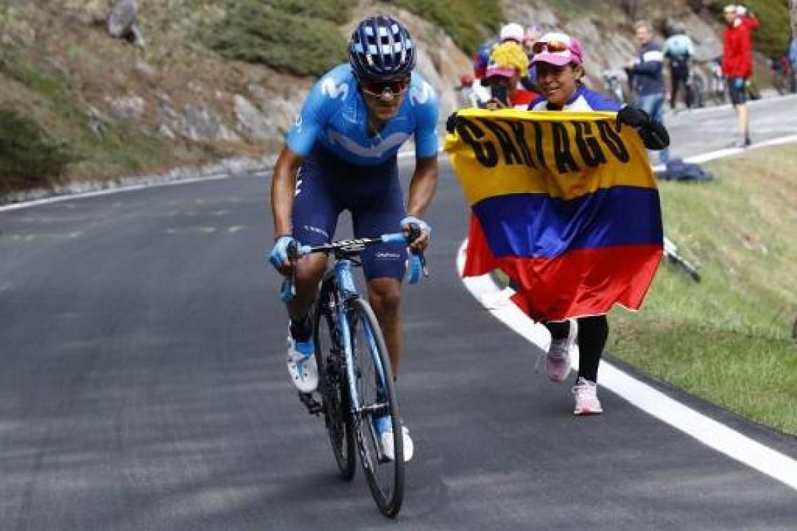 Carapaz haalt uit in Courmayeur