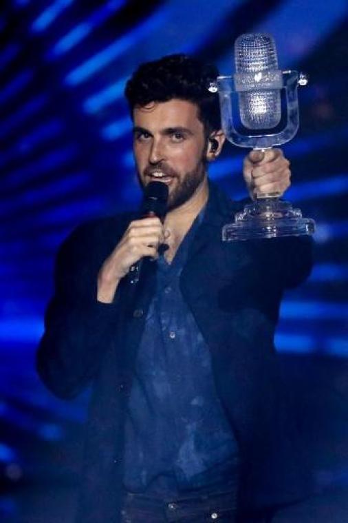 Duncan Laurence in juni op Pinkpop