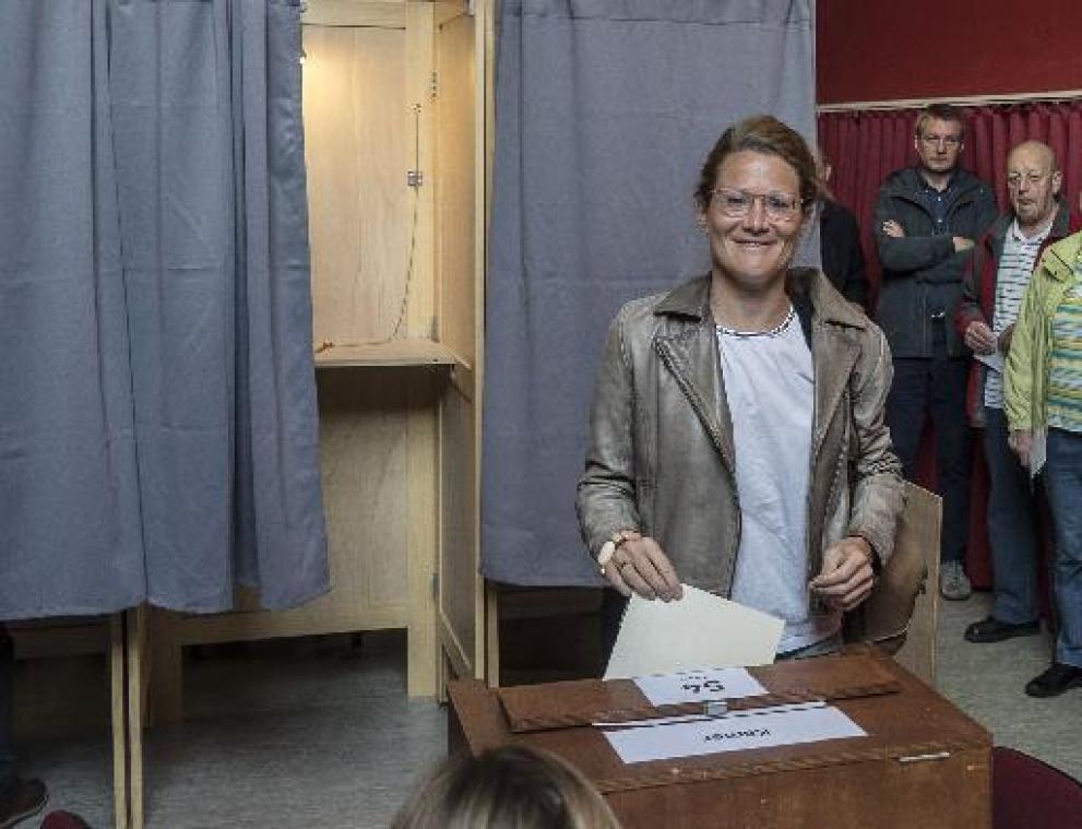 Verkiezingen19 - N-VA-lijsttrekker Anneleen Van Bossuyt vroeg naar de stembus