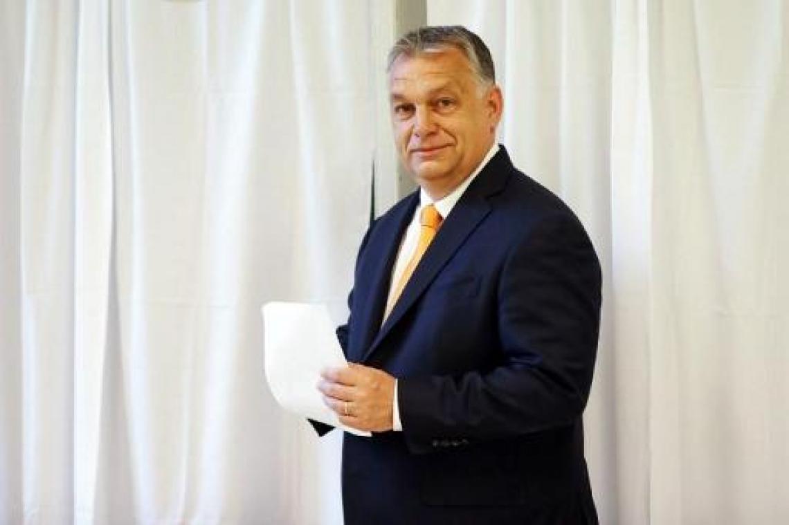 Exitpoll dicht Orban weerom grote overwinning in Hongarije toe