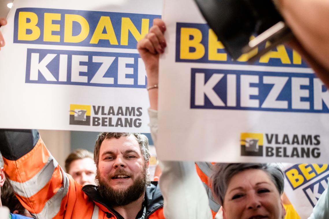 Vlaanderen rukt naar rechts, Wallonië en Brussel kiezen links