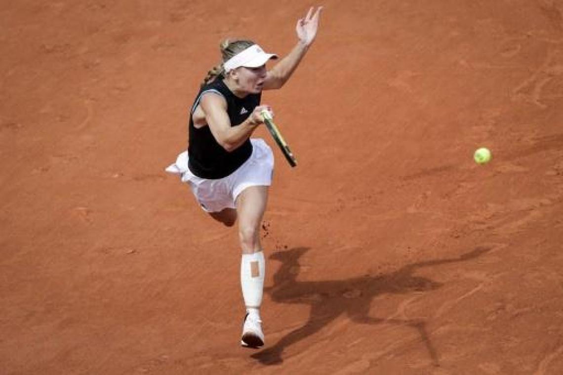 Caroline Wozniacki moet meteen inpakken