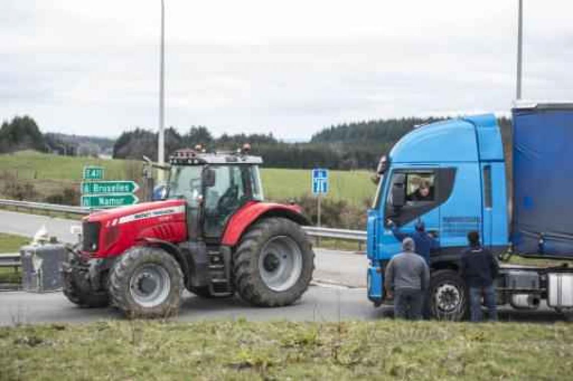 Ook dinsdag nog filterblokkades in Wallonië