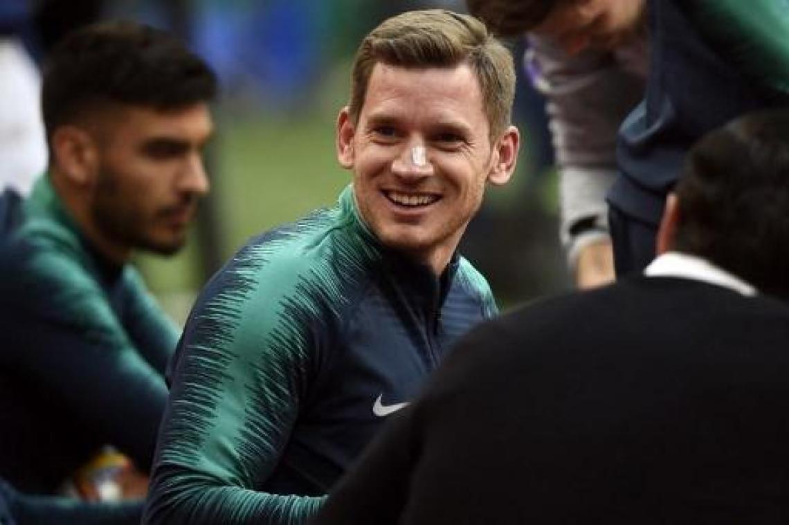 Jan Vertonghen raakt zeker fit voor CL-finale: "Heb me nooit zorgen gemaakt"
