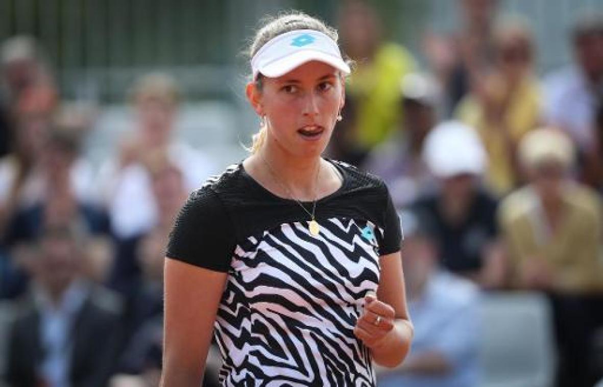 Elise Mertens voorbij Zidansek naar tweede ronde