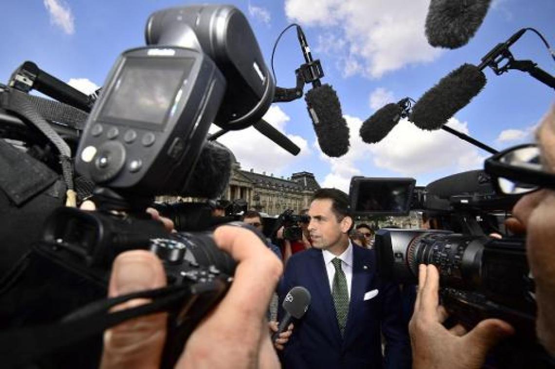 Van Grieken had "aangenaam en rustig gesprek" met de koning