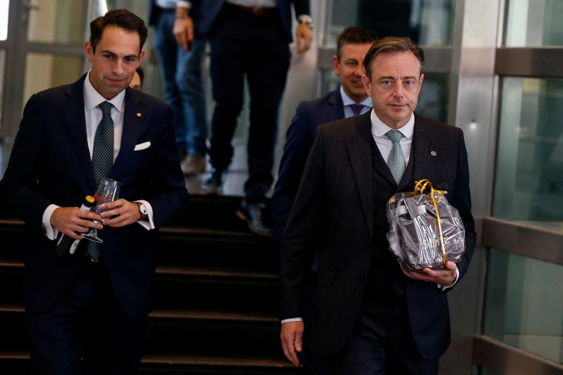 Koning Filip en Bart De Wever hebben hun consultatierondes afgerond