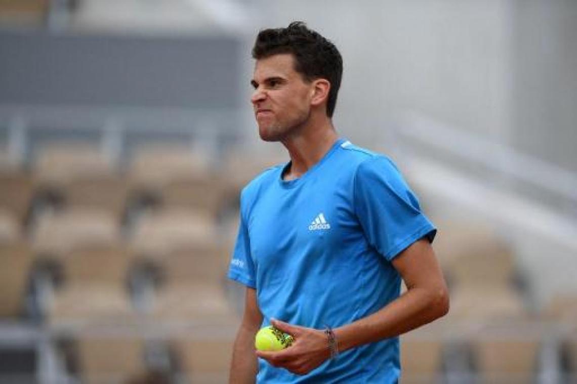 Dominic Thiem, runner-up van 2018, heeft ticket voor derde ronde beet