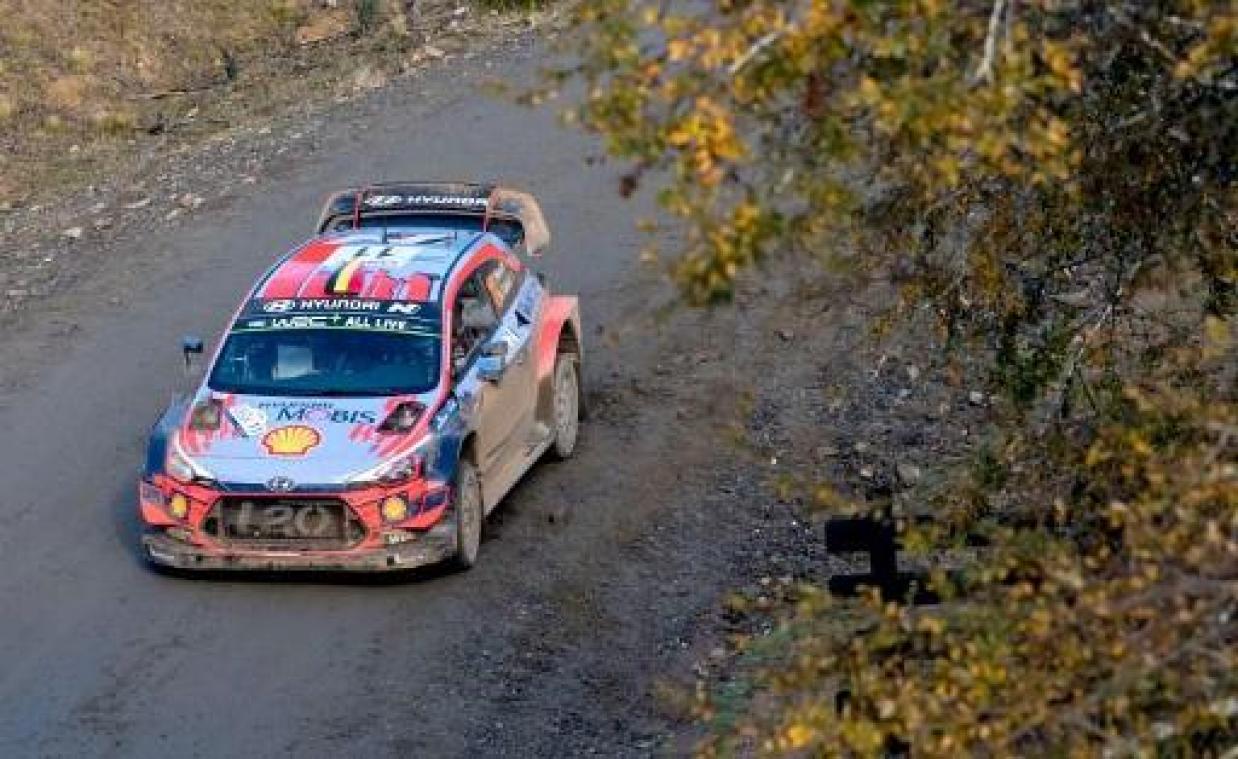 Neuville zet snelste tijd neer in shakedown