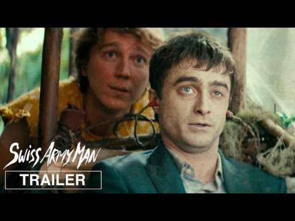 'Swiss Army Man' toont Daniel Radcliffe als lijk met winderigheid