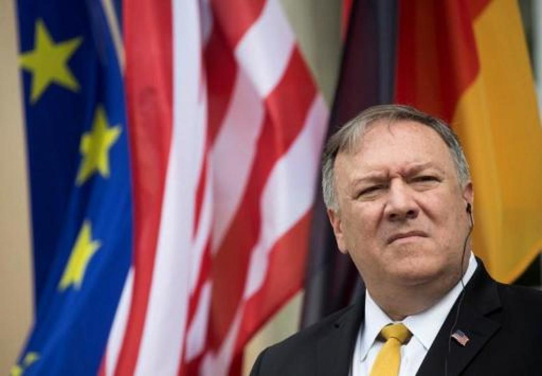 Pompeo wil tijdens bezoek aan Berlijn sancties tegen Duitse bedrijven niet uitsluiten