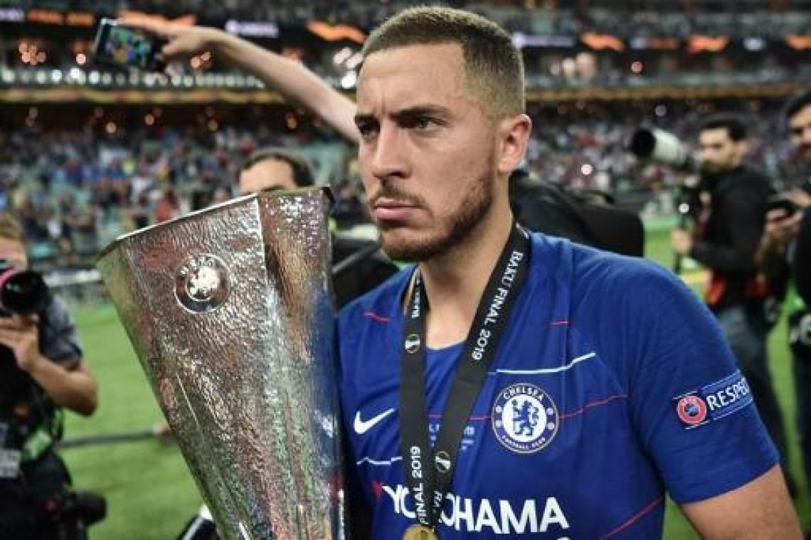Eden Hazard in Europa League Ploeg van het Seizoen