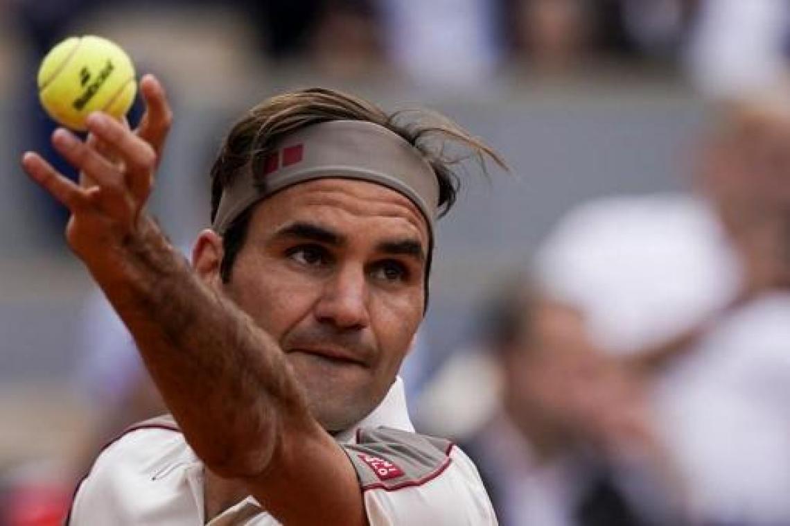 Federer bereikt achtste finales zonder setverlies