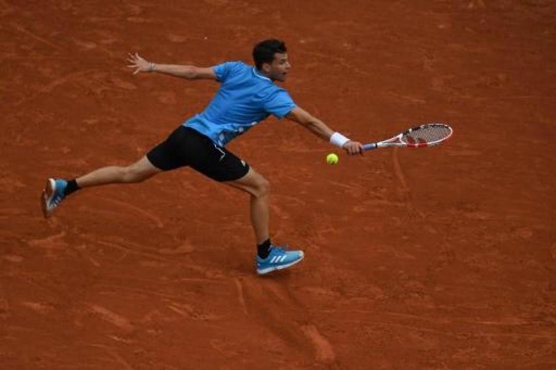 Dominic Thiem bereikt achtste finales