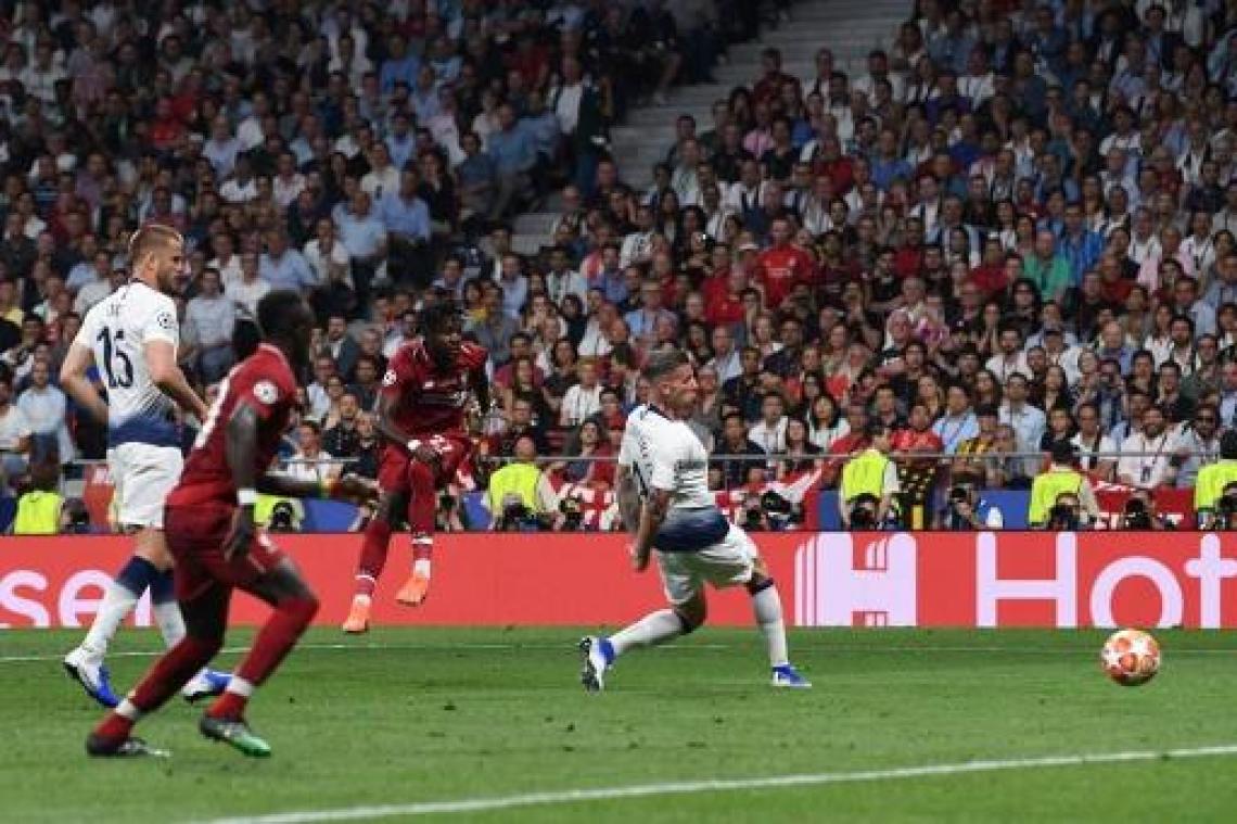 Champions League - Liverpool verslaat Tottenham met 2-0 in finale, Origi legt eindstand vast