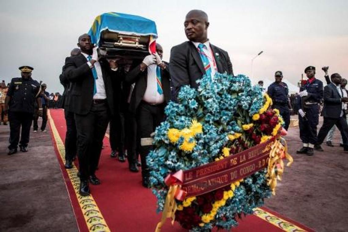 OVERLIJDEN TSHISEKEDI - Reynders brengt hulde aan Tshisekedi