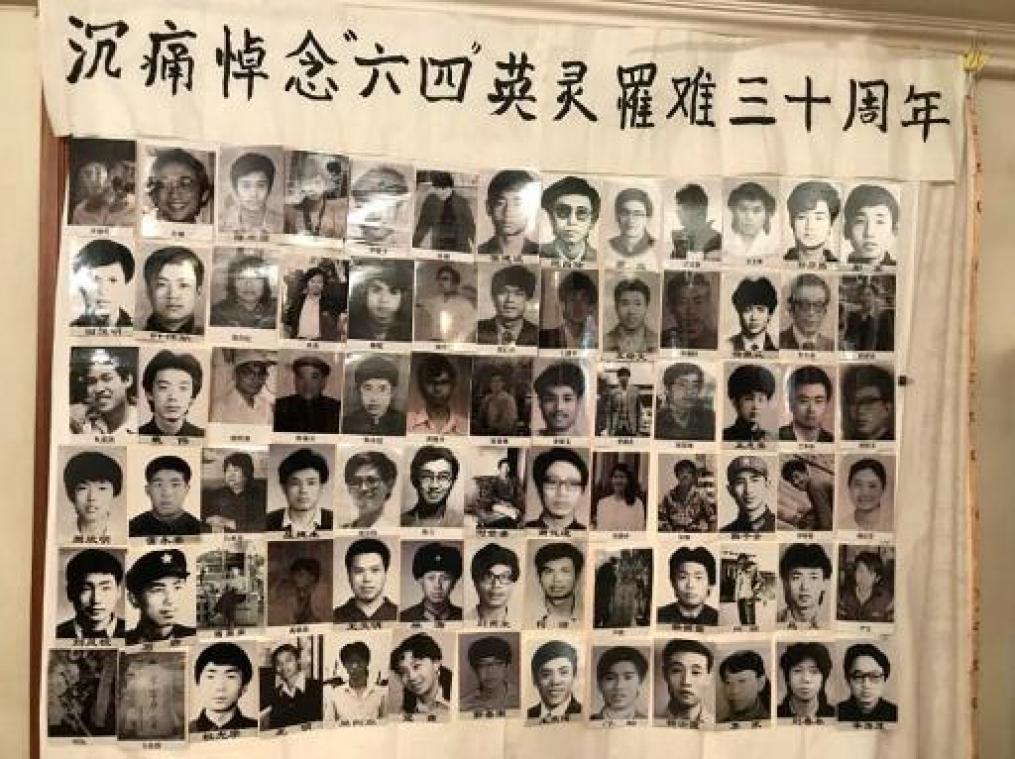 Chinese minister verdedigt bloedig neerslaan van Tiananmenprotest 30 jaar geleden