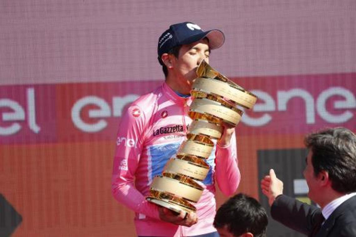 Giro - Carapaz schrijft geschiedenis: "Ik denk dat dit nog maar het begin is"