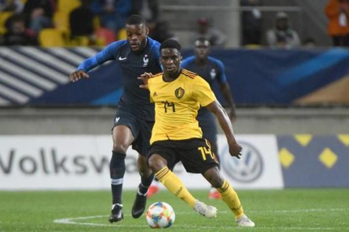 EK U21 (m) - Belgische beloften lijden in laatste oefeninterland 3-0 nederlaag tegen Frankrijk