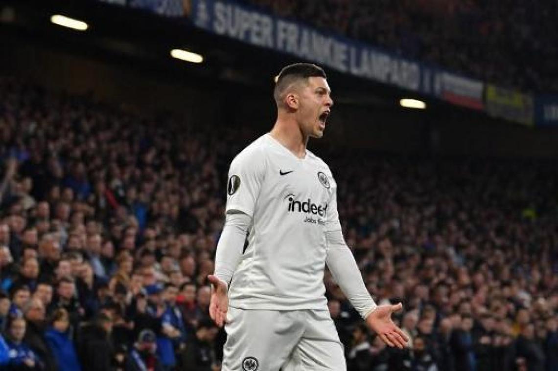Real Madrid strikt Luka Jovic