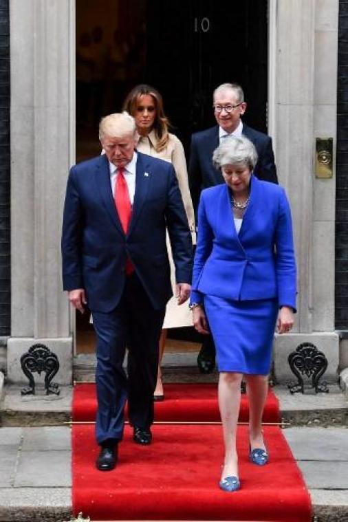 Trump gelooft in "fenomenaal" handelsakkoord met Groot-Brittannië