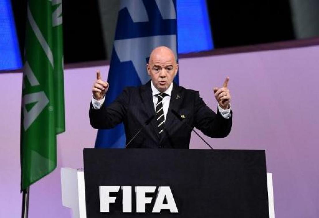 "Niemand spreekt nog over crisissen", zegt FIFA-voorzitter Infantino voor herverkiezing