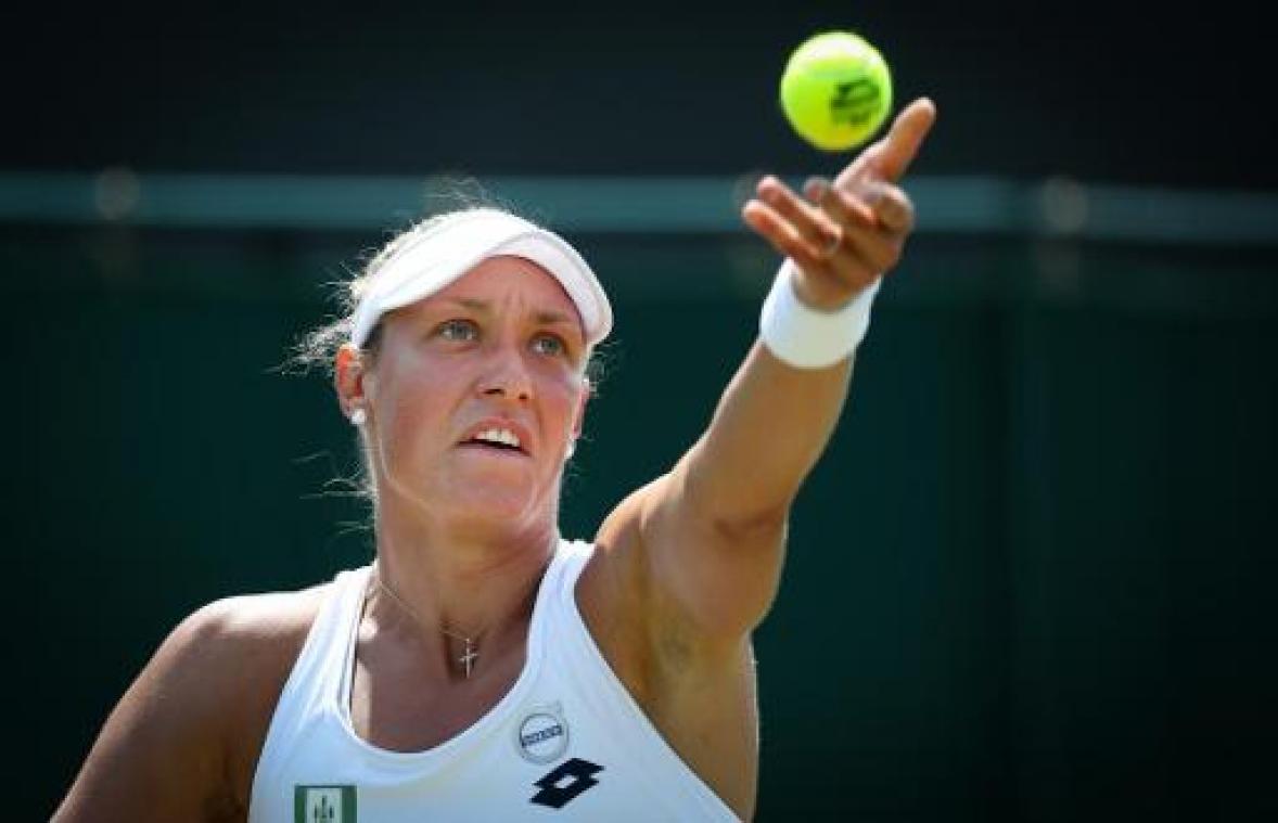 Yanina Wickmayer bereikt tweede ronde