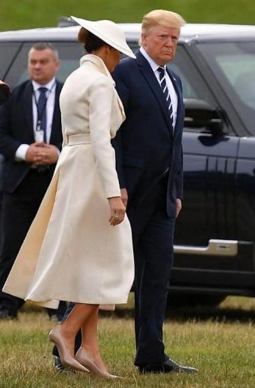 Trump in Portsmouth aangekomen voor herdenking D-Day