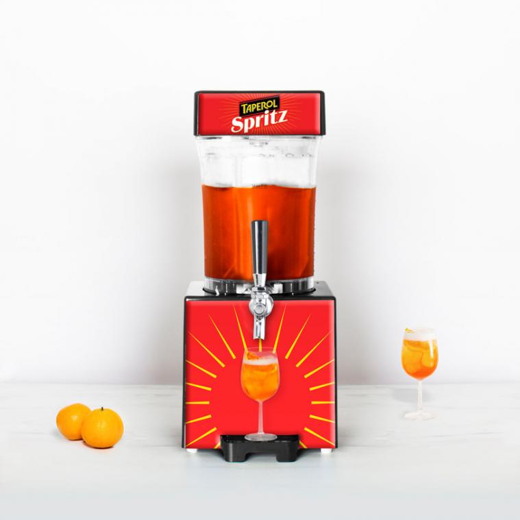 Vrolijk je tuinfeest op met de Taperol Spritz