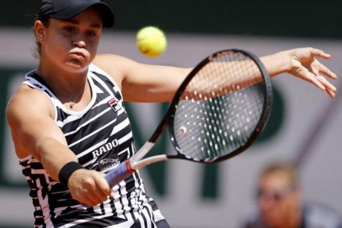 Barty staat voor het eerst in de halve finales Roland Garros