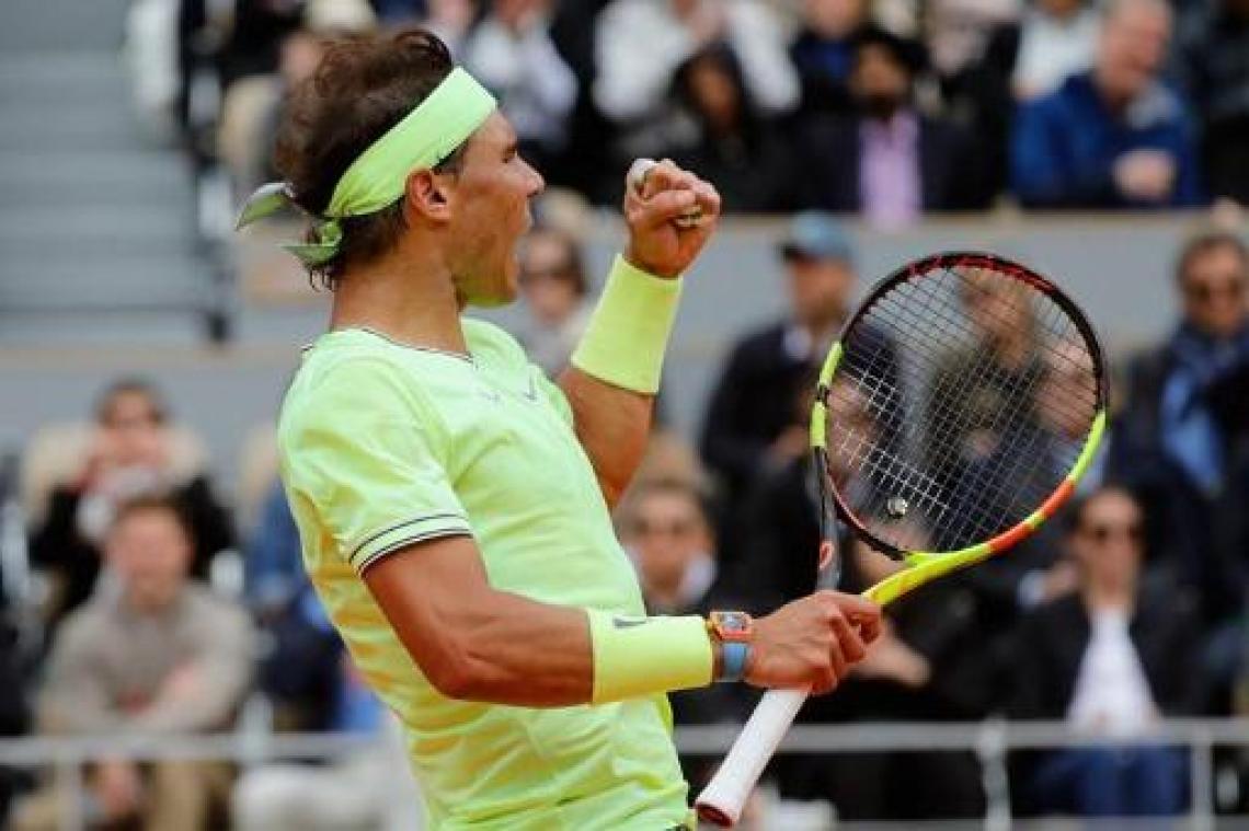 Rafael Nadal staat opnieuw in finale van Roland Garros