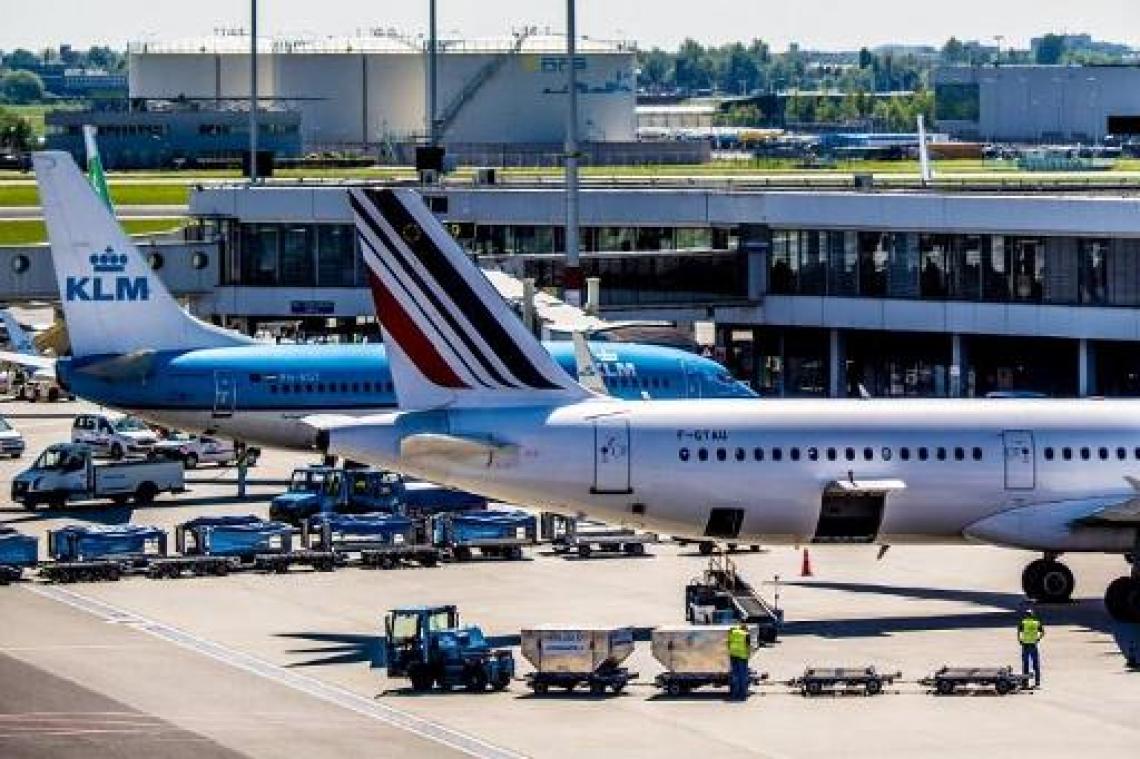 Hinder op Schiphol door harde wind