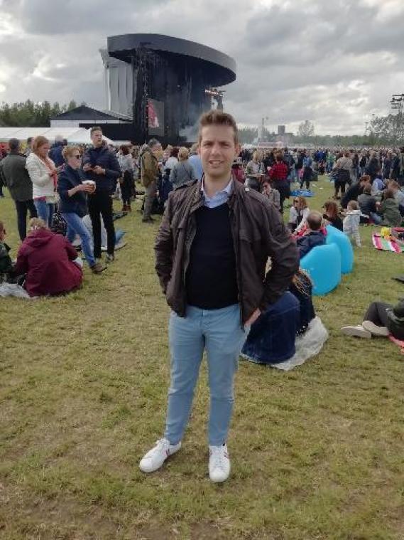 Werchter Boutique - Jelle Wouters debuteert als burgemeester op festivalweide in zijn gemeente