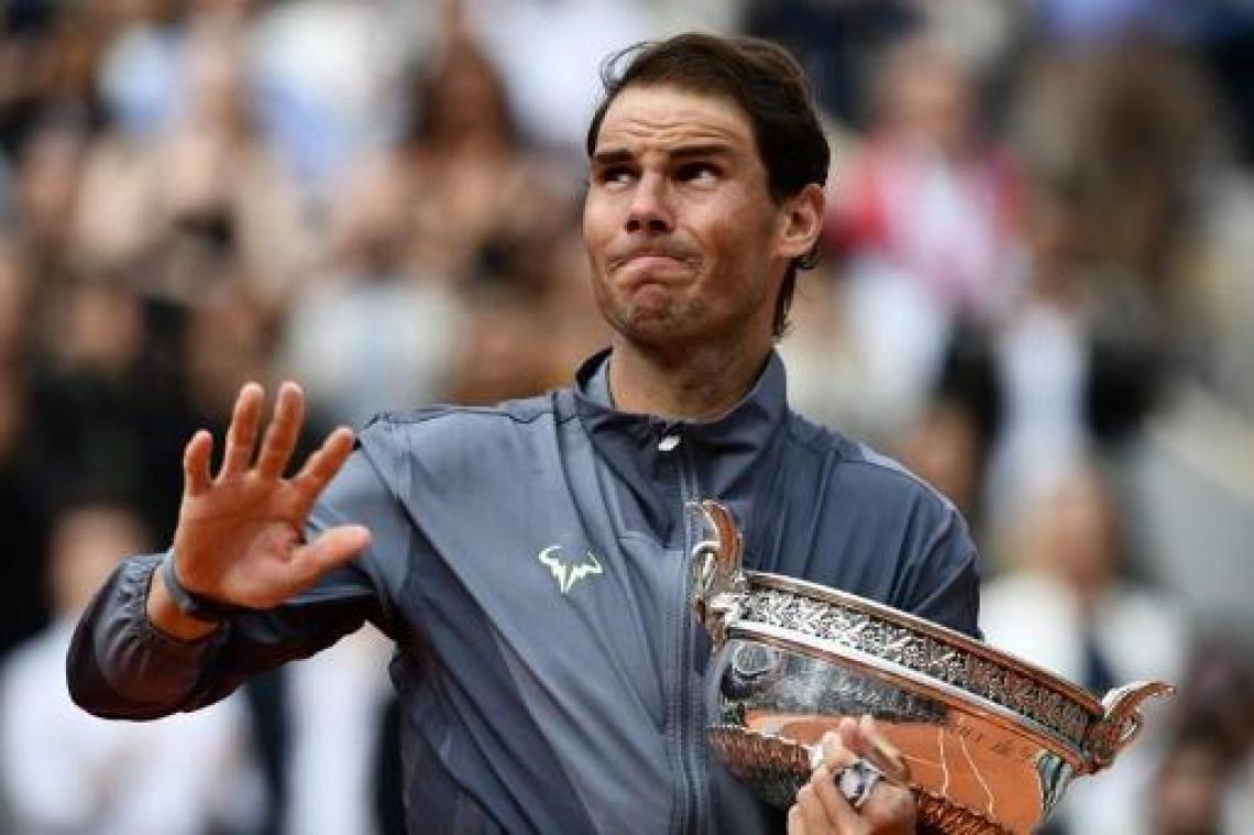Rafael Nadal pakt twaalfde titel: "Droom die uitkomt"