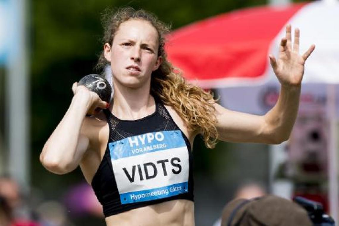 Noor Vidts verpulvert persoonlijk record en wordt tweede op grote zevenkamp in Arona