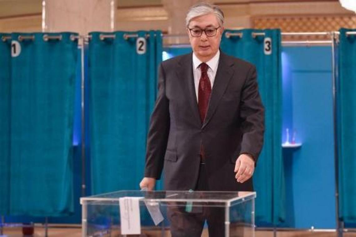 Presidentsverkiezingen Kazachstan - Tokajev wint met 70,8 procent van de stemmen