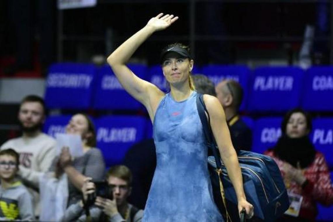 Maria Sharapova is na maanden blessureleed klaar voor comeback
