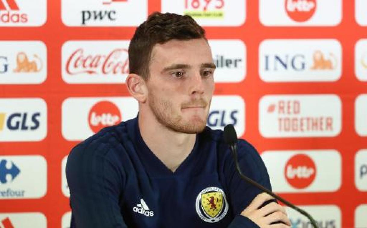 Rode Duivels - Andrew Robertson wil Schotland opnieuw op de voetbalkaart zetten