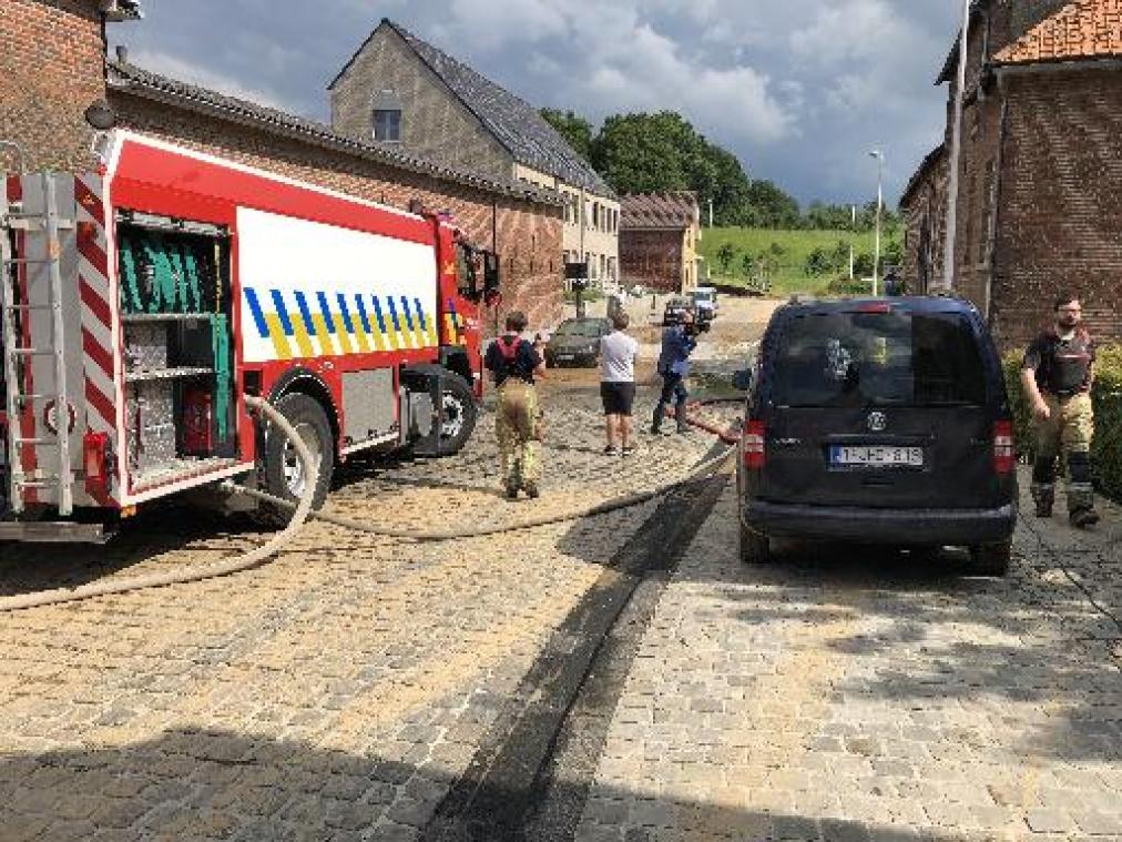 Brandweer ontvangt 150 oproepen voor wateroverlast in regio Sint-Truiden