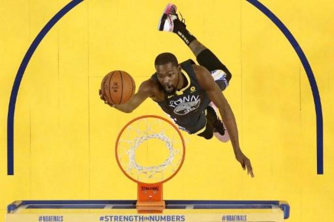 NBA - Raptors weten niet te winnen van Warriors