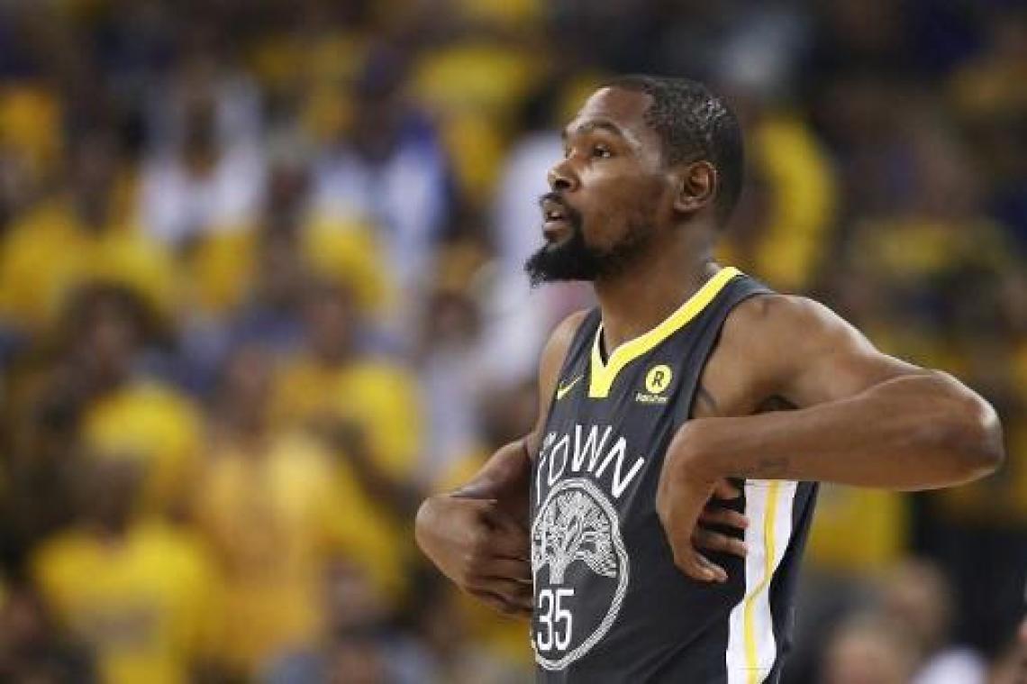 Golden State houdt titeldroom levend maar verliest opnieuw Durant