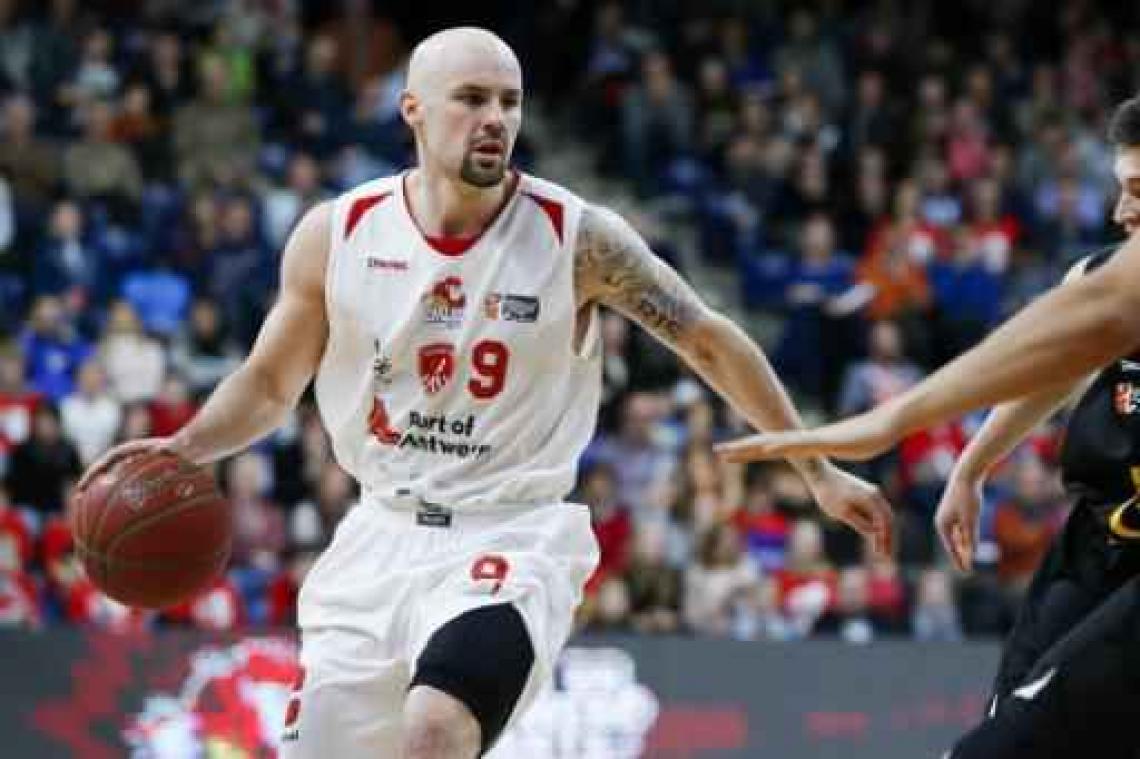 FIBA Europe Cup basketbal (m) - Antwerp Giants stranden in kwartfinales