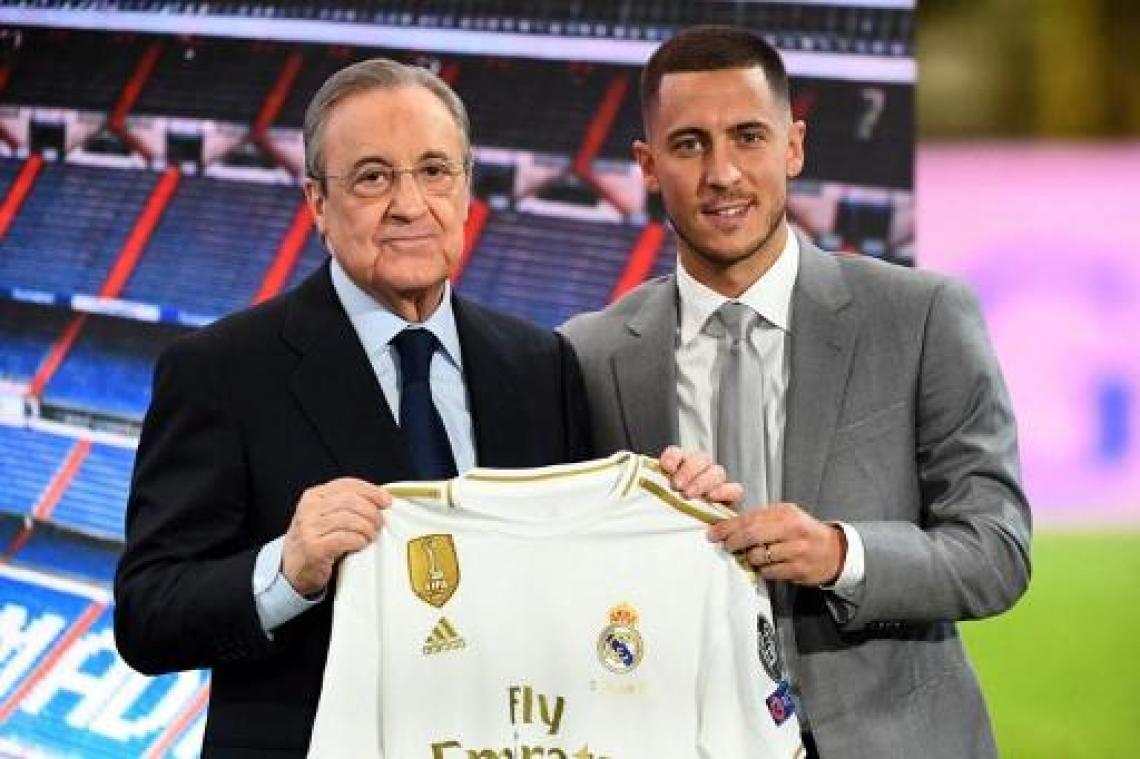 Real onthult rugnummer van Eden Hazard nog niet