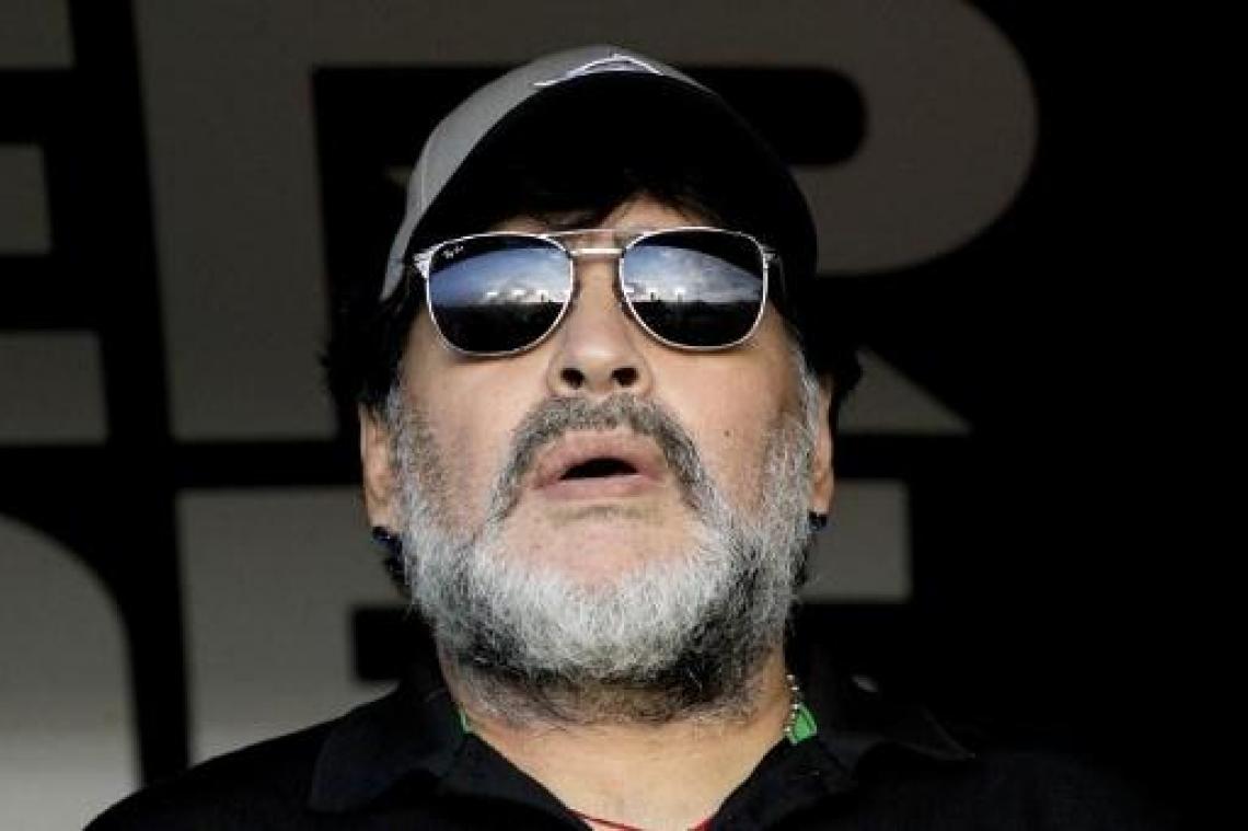 Diego Maradona stopt om gezondheidsredenen als coach van Mexicaanse Dorados
