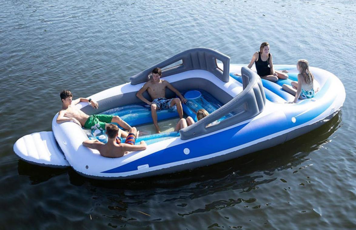 Een opblaasbare speedboot? Die kan je nu gewoon kopen!